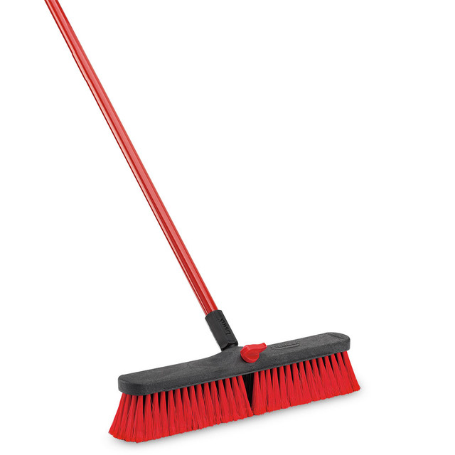 THE LIBMAN COMPANY 804 Libman Commercial Multi-Surface Steel Push Brooms, 18in, Set Of 4 Brooms THE LIBMAN COMPANY 804 Libman Commercial Multi-Surface Steel Push Brooms, 18in, Set Of 4 Brooms