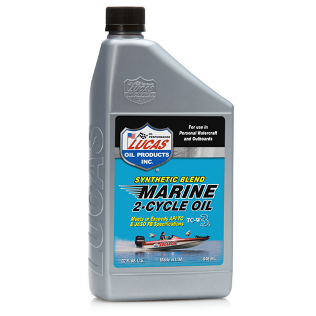 Lucas Oil 10860 Synthetic Blend 2-Cycle Marine Oil Lucas Oil 10860 Synthetic Blend 2-Cycle Marine Oil