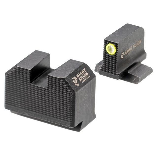 Night Fision SAW-205-311-402-YGZX Optics Ready Stealth Night Sight Set for S&W M&P w/ RMR/507C/SRO Night Fision SAW-205-311-402-YGZX Optics Ready Stealth Night Sight Set for S&W M&P w/ RMR/507C/SRO