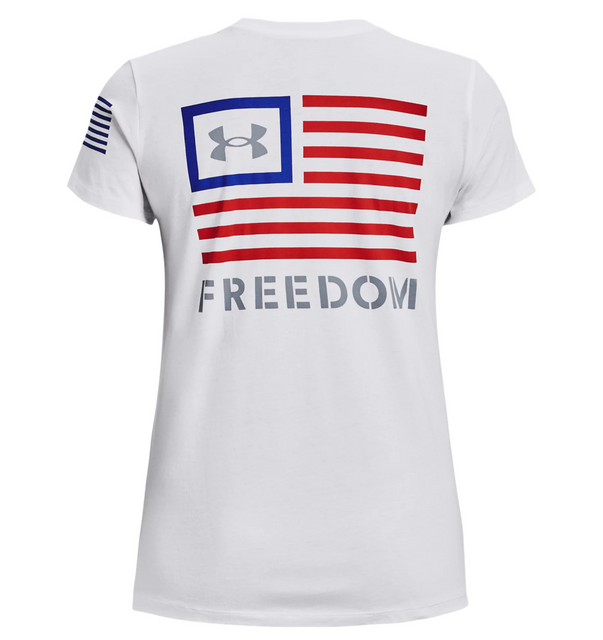 Under Armour 13708191002X Women's UA Freedom Banner T-Shirt