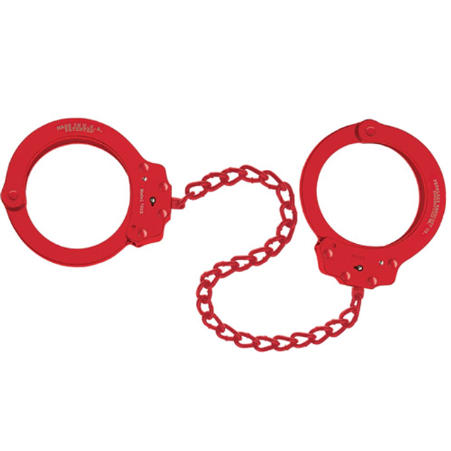 Peerless Handcuff Company 4754R Model 755C Oversize Leg Iron - Color Finish Peerless Handcuff Company 4754R Model 755C Oversize Leg Iron - Color Finish