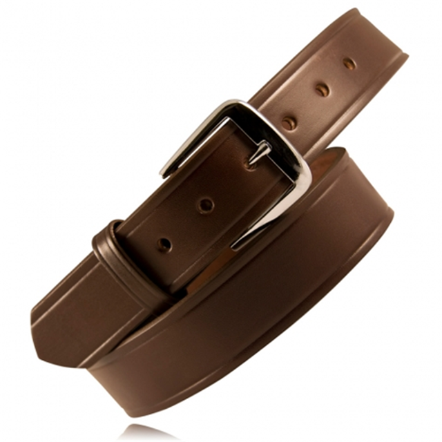 Boston Leather 6582-BRN-1-34-GLD Traditional 1 1/2 Off Duty Belt Boston Leather 6582-BRN-1-34-GLD Traditional 1 1/2 Off Duty Belt