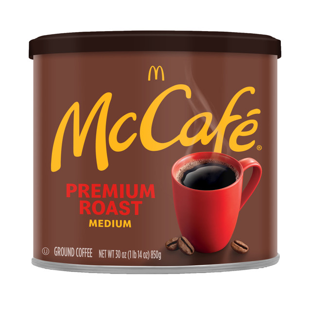 KRAFT HEINZ FOODS COMPANY McCafe 5000358238  Ground Coffee, Premium Roast, Arabica, 1.87 Lb Per Canister