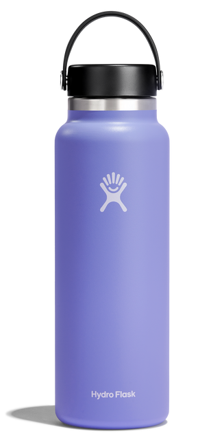 Hydro Flask W40BTS474 Wide Mouth Insulated Water Bottle w/ Flex Cap