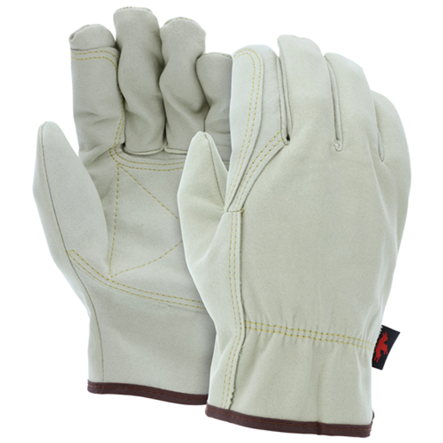 MCR Safety 3730DPS Beige PU/Nylon blend Drvr Dbl Palm Wing