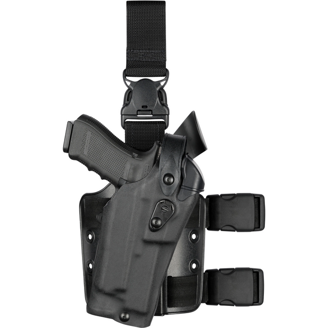 Safariland 1205982 Model 6305RDS ALS/SLS Tactical Holster w/ Quick-Release Leg Strap for Smith & Wesson M&P 9 C.O.R.E. w/ Light