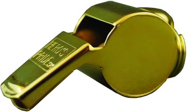 Hero's Pride 4010G Standard Issue Whistle - Gold