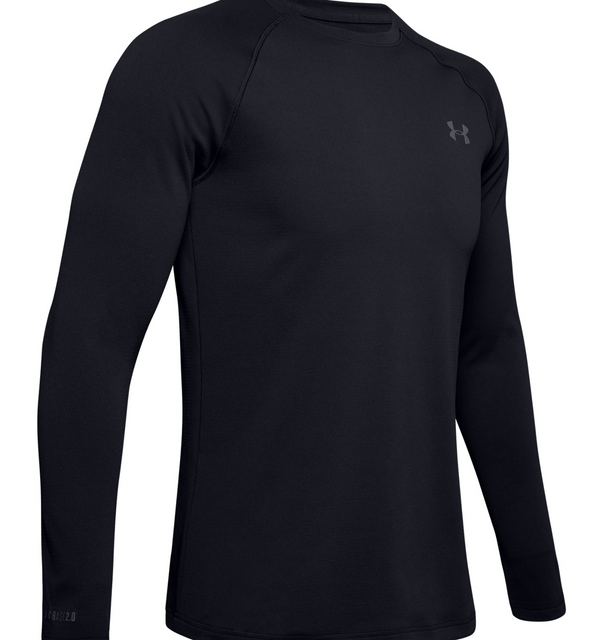 Under Armour 1343244-001-LG UA Men's ColdGear Base 2.0 Crew