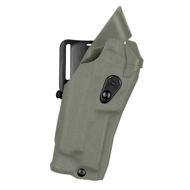 Safariland 1209342 Model 6390RDS ALS Mid-Ride Level I Retention Duty Holster for Glock 17 w/ Light/Laser