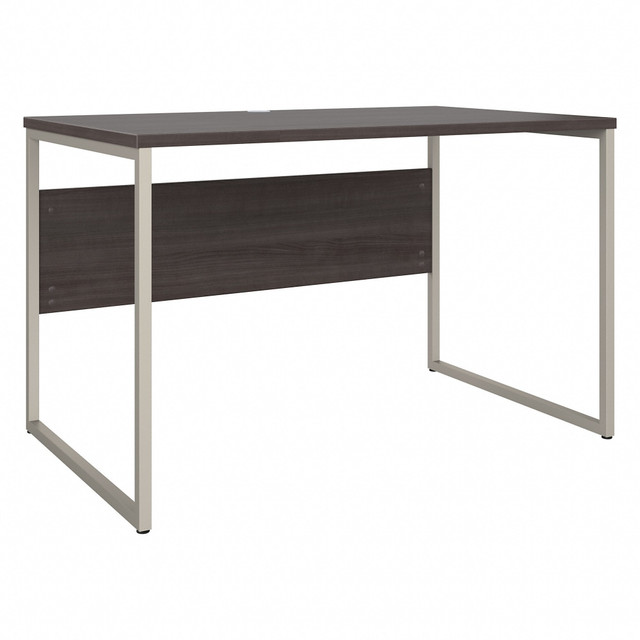 BUSH INDUSTRIES INC. Bush Business Furniture HYD248SG  Hybrid 48inW x 30inD Computer Table Desk With Metal Legs, Storm Gray, Standard Delivery