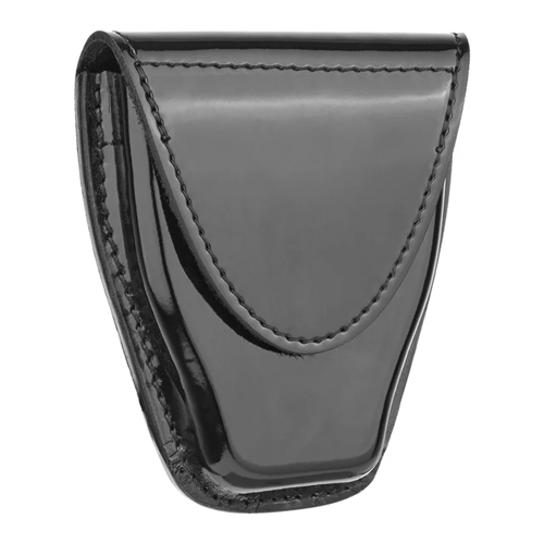 Dutyman 9131V Hi-Gloss Leather Tapered Closed Single Cuff Case