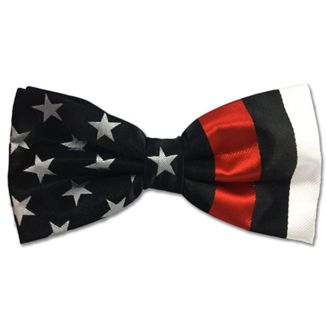 Thin Blue Line RED-AM-BOWTIE Thin Red Line American Flag Bowtie Thin Blue Line RED-AM-BOWTIE Thin Red Line American Flag Bowtie