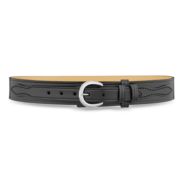 Dutyman 1711-32-9081 1-3/4"" Plain Leather Ranger Belt with Nickel Buckle Dutyman 1711-32-9081 1-3/4"" Plain Leather Ranger Belt with Nickel Buckle