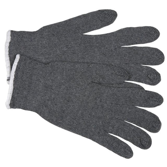 MCR Safety 9637M Econ Cotton/Polyester Gray 7 Gauge