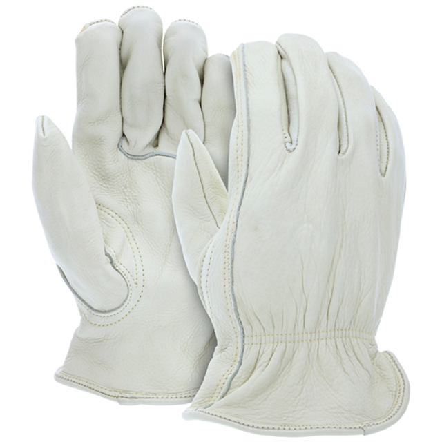MCR Safety 32114XXL Cow Grain Drvr Glv Keystn Thb FR stitch