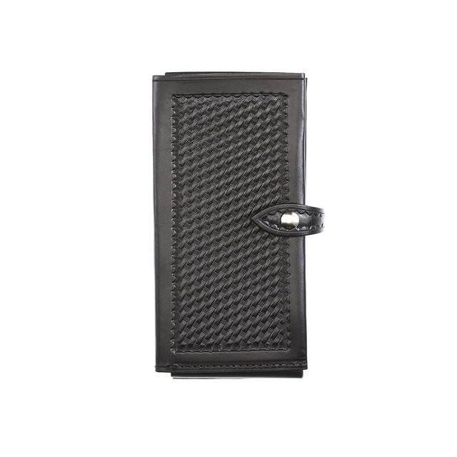 Aker Leather A581-BW-CH Double Citation Book Cover