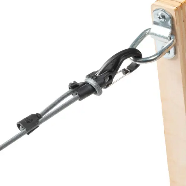 Nite-Ize KBB5-01-R3 KnotBone Adjustable Bungee #5 - Black Nite-Ize KBB5-01-R3 KnotBone Adjustable Bungee #5 - Black