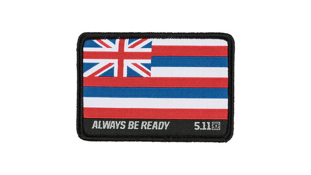 5.11 Tactical 81196-999-1 SZ Hawaii State Flag Patch 5.11 Tactical 81196-999-1 SZ Hawaii State Flag Patch