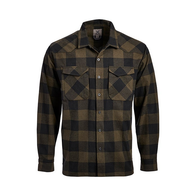 Vertx VTX1501MSHPXLARGE Canyon Valley Flannel Shirt - Marshland Plaid