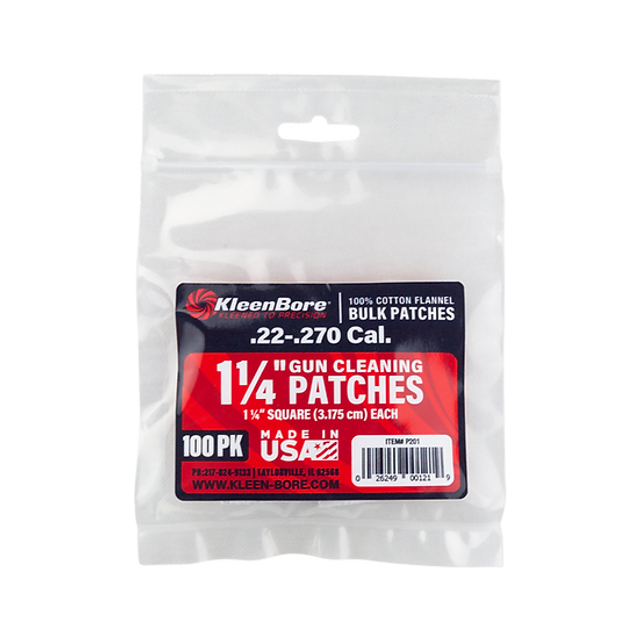 Kleenbore P201 Gun Cleaning Patches