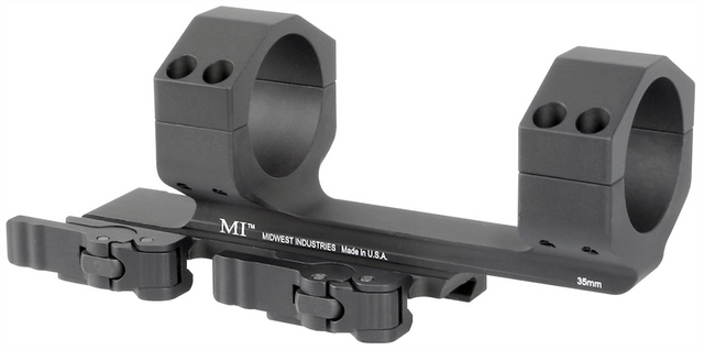 Midwest Industries MI-QD35SM 35mm QD Scope Mount - 1.4'' Offset