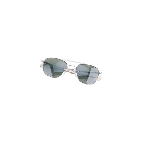 Humvee HMV-52B-SILVR 52MM Pilot Sunglasses
