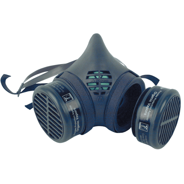 MOLDEX-METRIC INC. 3M 8102  8000 Series Assembled Respirators With Organic Vapor Cartridges, Medium