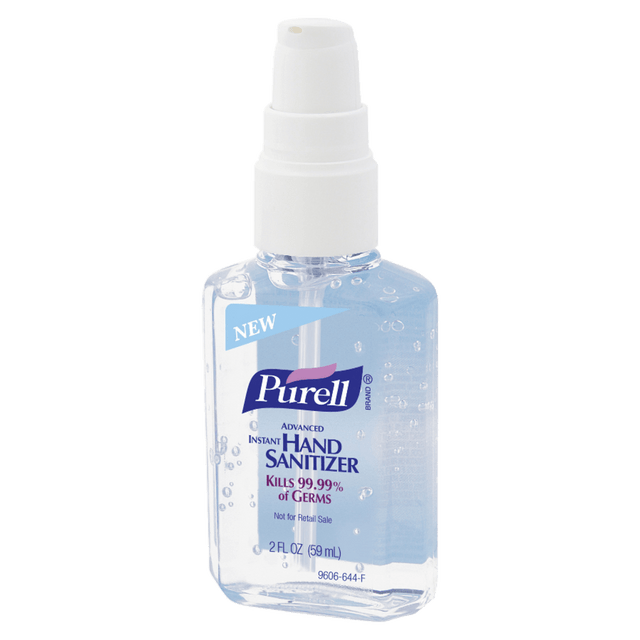 GOJO INDUSTRIES INC 960624-EA Purell Instant Hand Sanitizer, 2 Oz. Pump Bottle GOJO INDUSTRIES INC 960624-EA Purell Instant Hand Sanitizer, 2 Oz. Pump Bottle