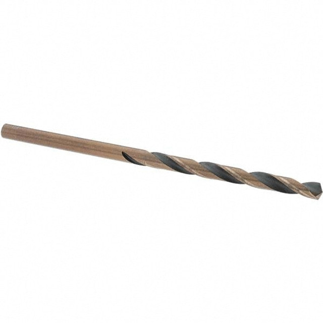 Import 20830 Mechanics Drill Bit: 0.1285" Dia, 135 ° Point, High Speed Steel, Straight-Cylindrical Shank, Split Point