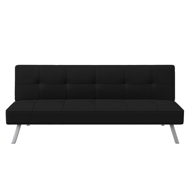 LIFESTYLE SOLUTIONS INC. Lifestyle Solutions SC-CRYS3LU2001  Condor Convertible Sofa, Black