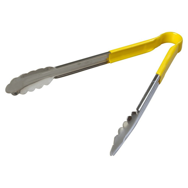 CARLISLE FOODSERVICE PRODUCTS, INC. Dura-Kool 60756204  Tongs, 12in, Yellow, Pack Of 12