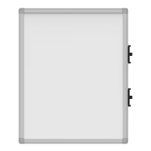 H. WILSON COMPANY COLLAB-EXTRA-4 Luxor Magnetic Dry-Erase Whiteboards, 23 5/16in x 18 3/4in, Aluminum Frame With Silver Finish, Pack Of 4