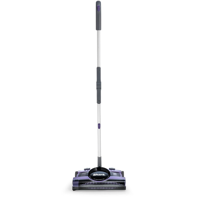 If you want a versatile cleaning tool, look to the Shark Rechargeable Floor and Carpet Sweeper. The cleaning tool is lightweight and provides a 12in motorized brush to clean with ease.  12in motorized brush offers 2 speeds to sweep up dirt and dust into its dust cup.  Folding back saver handle helps you get to difficult-to-reach spaces.  Ultralightweight design and swivel steering for ease of use.  Cordless design features a rechargeable battery for continued use.