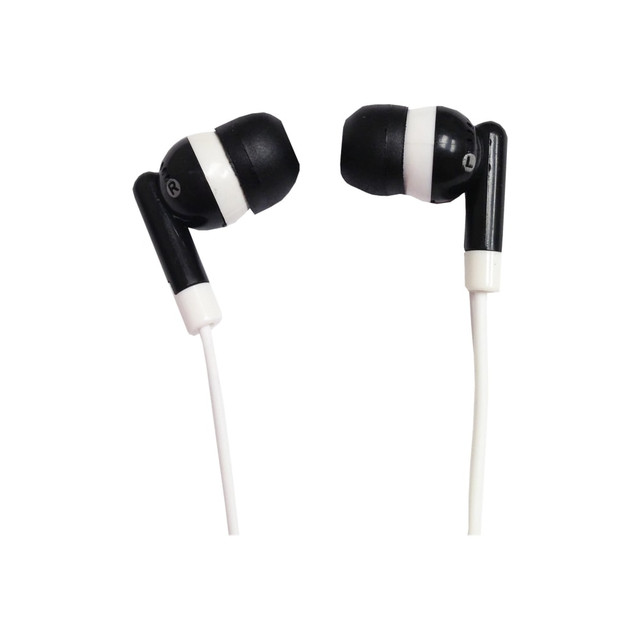 SUPERSONIC INC. IQ Sound IQ-101 BLACK  IQ-101 Clear - Earphones - in-ear - wired - 3.5 mm jack - black