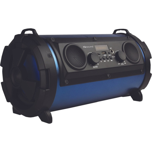 SUPERSONIC INC. IQ Sound IQ-1525BT-BL  SSCIQ1525BTBL Wireless Bluetooth Speaker, Blue