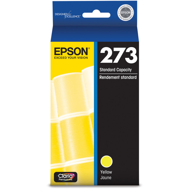 EPSON AMERICA INC. Epson T273420-S  273 Claria Premium Yellow Ink Cartridge, T273420-S