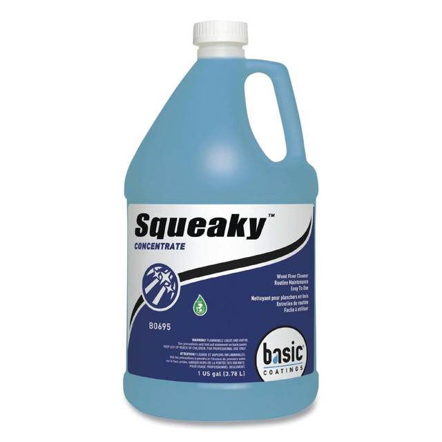 BASIC COATINGS LLC Betco B06950412  Squeaky Concentrate Floor Cleaner, Characteristic Scent, 1 Gallon, Carton Of 4 Bottles