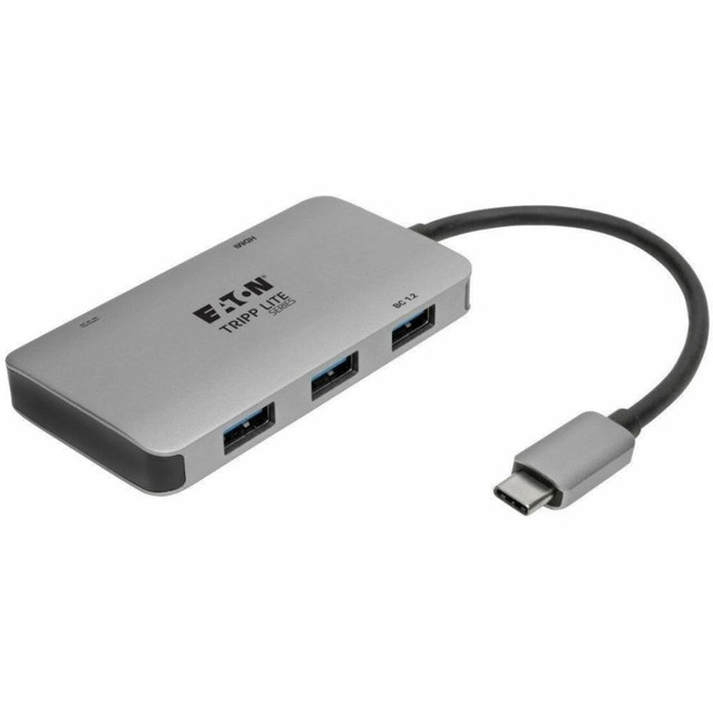 TRIPP LITE U444-06N-H3U-C Eaton Tripp Lite Series USB C Multiport Adapter Converter 3 USB-A, 4K HDMI PD Charging Thunderbolt 3 Compatible - Docking station - USB-C 3.1 / Thunderbolt 3 - HDMI TRIPP LITE U444-06N-H3U-C Eaton Tripp Lite Series USB C Multiport Adapter Converter 3 USB-A, 4K HDMI PD Charging Thunderbolt 3 Compatible - Docking station - USB-C 3.1 / Thunderbolt 3 - HDMI