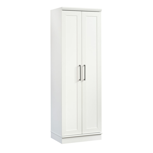 SAUDER WOODWORKING CO. Sauder 422425  HomePlus Narrow Storage Cabinet, Soft White