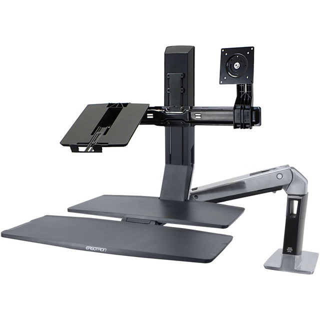 ERGOTRON 97-617 Dual To LCD And Laptop Conversion Kit For WorkFit Workstation, Black, 97-617 ERGOTRON 97-617 Dual To LCD And Laptop Conversion Kit For WorkFit Workstation, Black, 97-617