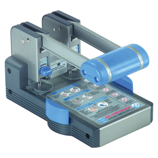 CARL MANUFACTURING USA, INC. XHC-2100N Carl XHC2100 Heavy-Duty 2-Hole Punch CARL MANUFACTURING USA, INC. XHC-2100N Carl XHC2100 Heavy-Duty 2-Hole Punch