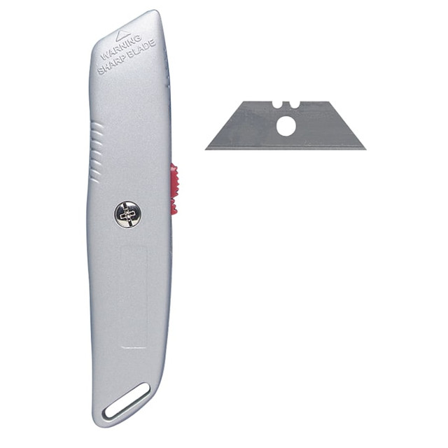 SP RICHARDS 01468 Sparco Utility Knife With Retractable Blade SP RICHARDS 01468 Sparco Utility Knife With Retractable Blade
