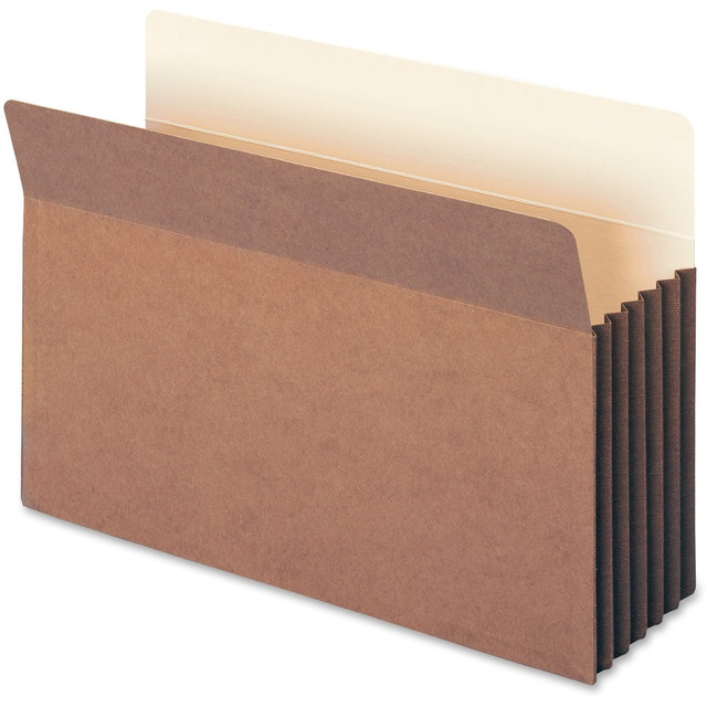Smead SMD74274 Easy-Access Top-Tab Tyvek File Pockets, Legal Size, 5 1/4in Expansion, 30% Recycled, Redrope, Box Of 10 Smead SMD74274 Easy-Access Top-Tab Tyvek File Pockets, Legal Size, 5 1/4in Expansion, 30% Recycled, Redrope, Box Of 10