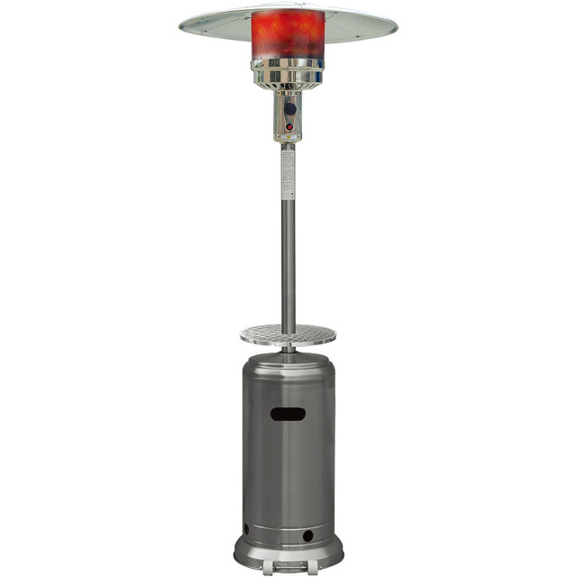 CANON USA, INC. HAN003SS Hanover 7-Ft. Steel Umbrella Propane Patio Heater in Stainless Steel - Gas - 14.07 kW - 16 Sq. ft. Coverage Area - Outdoor - Stainless Steel CANON USA, INC. HAN003SS Hanover 7-Ft. Steel Umbrella Propane Patio Heater in Stainless Steel - Gas - 14.07 kW - 16 Sq. ft. Coverage Area - Outdoor - Stainless Steel