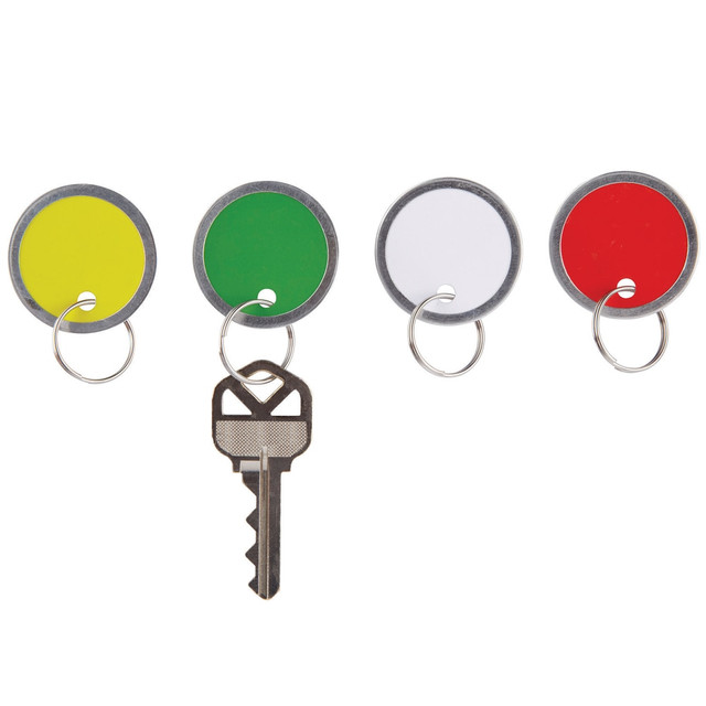 OFFICE DEPOT XS007001A  Brand Round Key Tags, 1.25in Diameter, Assorted Colors, Pack Of 50