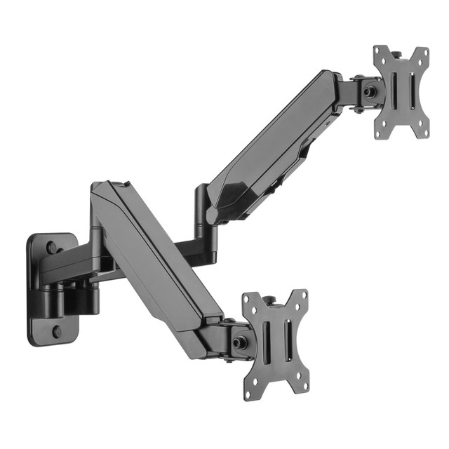 SIIG, INC. CE-MT2M12-S1 SIIG High Premium Aluminum Gas Spring Wall Mount, Black