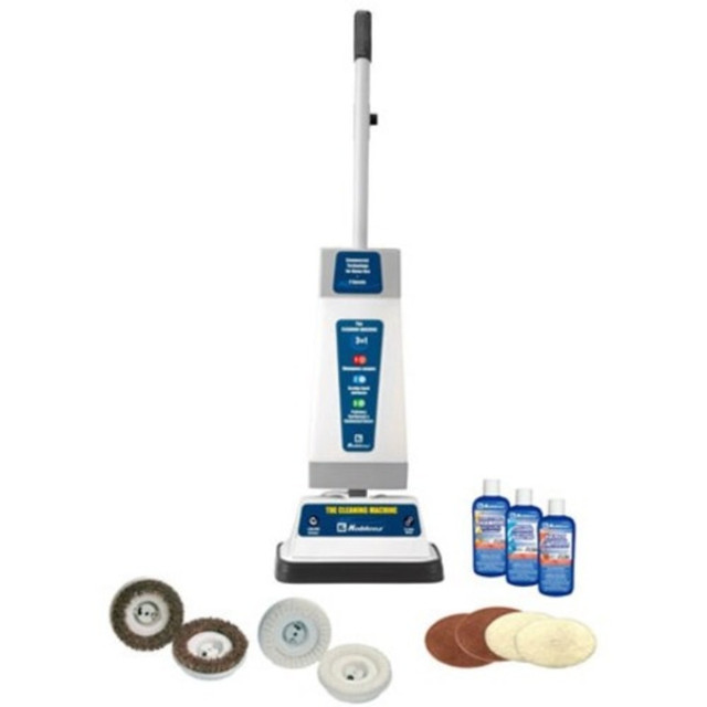 THORNE ELECTRIC COMPANY 00-6045-9 Koblenz P-820 B Upright Rotary Cleaner - 820.27 kW Motor - 3.70 quart Water Tank Capacity - Scrubbing Brush, Brush, Polishing Pad, Buffing Pad - Carpet - 4.20 A - Gray