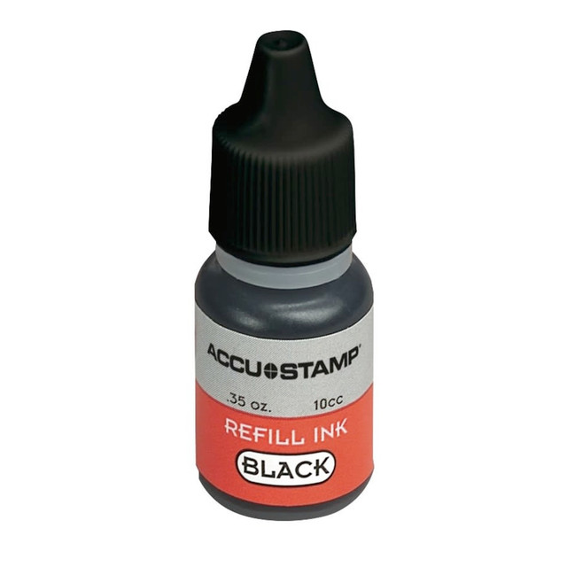 CONSOLIDATED STAMP MFG CO 90684 AccuStamp Pre-Ink Refill Ink for Pre-Inked Stamps, Black CONSOLIDATED STAMP MFG CO 90684 AccuStamp Pre-Ink Refill Ink for Pre-Inked Stamps, Black