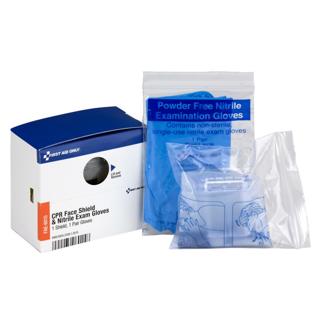 FIRST AID ONLY, INC. FAE6015 First Aid Only Rescue Breather Face Shield, 1/Box FIRST AID ONLY, INC. FAE6015 First Aid Only Rescue Breather Face Shield, 1/Box
