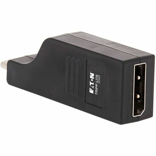 3-year limited warranty  Plug-and-play operation with no software required for easy, immediate installation  Converts video signals from sources supporting USB-C DisplayPort Alt Mode  Delivers UHD picture quality at resolutions up to 3840 x 2160 (4K x 2K) @ 60 Hz  Reversible USB-C plug connects in either direction for immediate no-fuss use  Vertical USB-C plug orientation prevents adjacent ports from being blocked